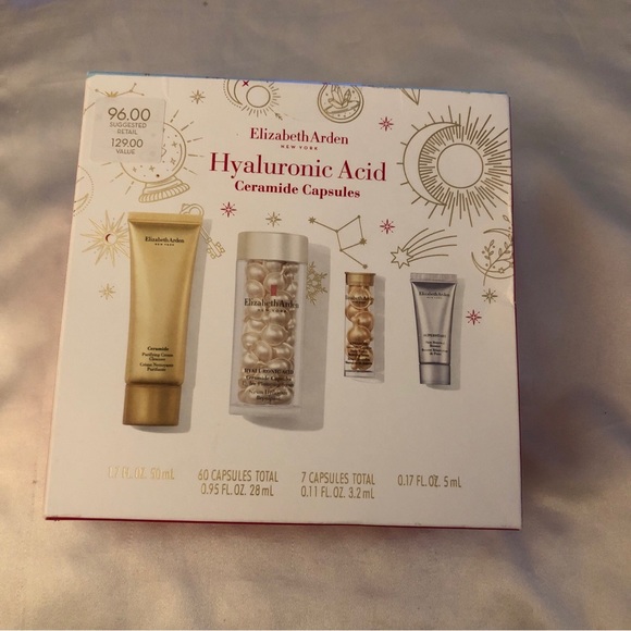 Elizabeth Arden Hyaluronic Acid Ceramide Capsules Serum 4PC Set Sealed NIB - Picture 1 of 12